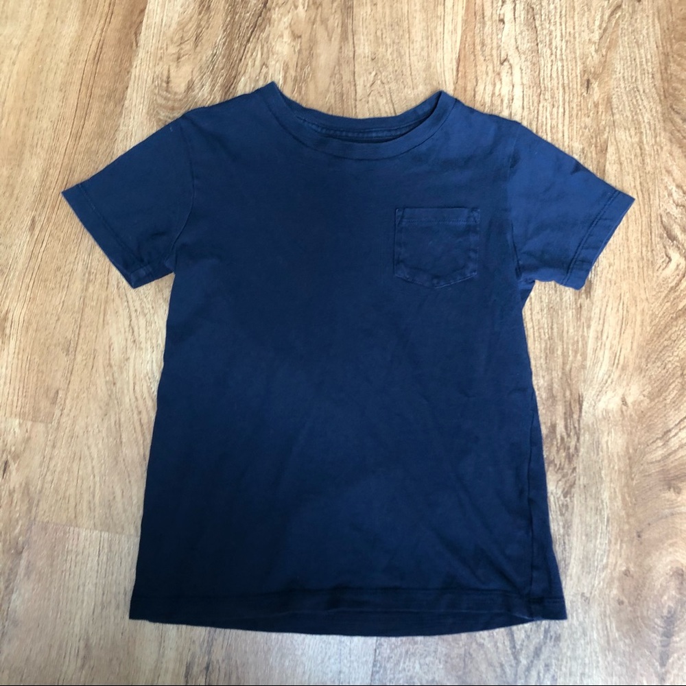 J. Crew Crewcuts Navy Pocket T-shirt